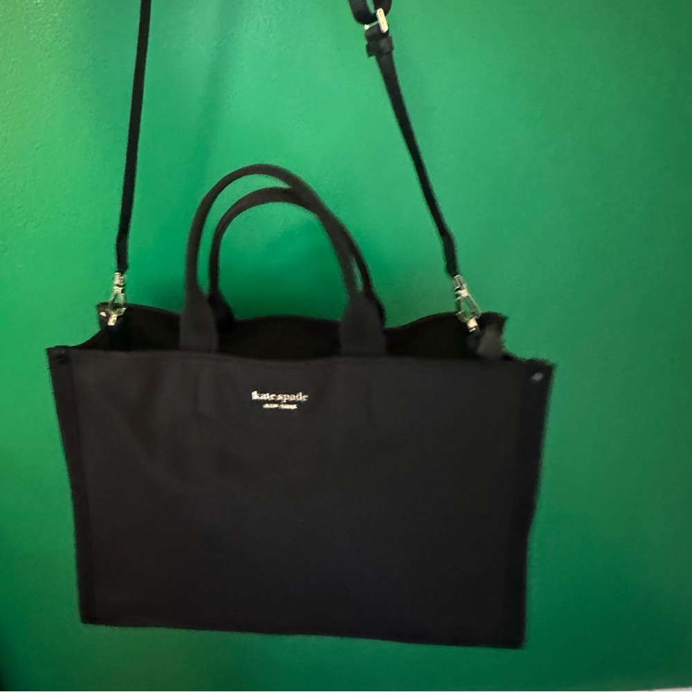 Kate Spade Black Crossbody Large Work or School or Baby Bag